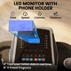 image 3 of HOMCOM Folding 12km/h Electric Treadmill Running Machine w/ Incline LED Display