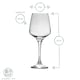image 3 of Argon Tableware Tallo Red Wine Glasses - 400ml - Pack of 6