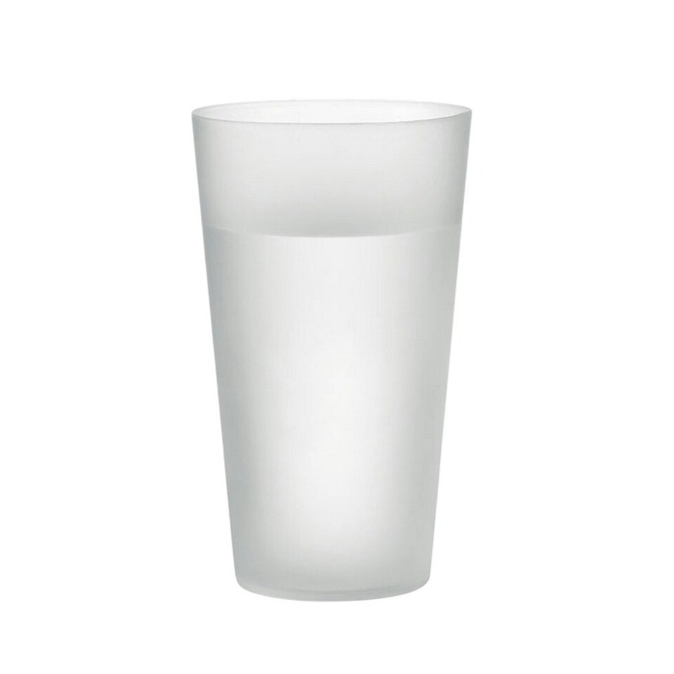 image 1 of MidOcean Festa Large Reusable 500ml Party Cup - Transparent White - One Size Clear