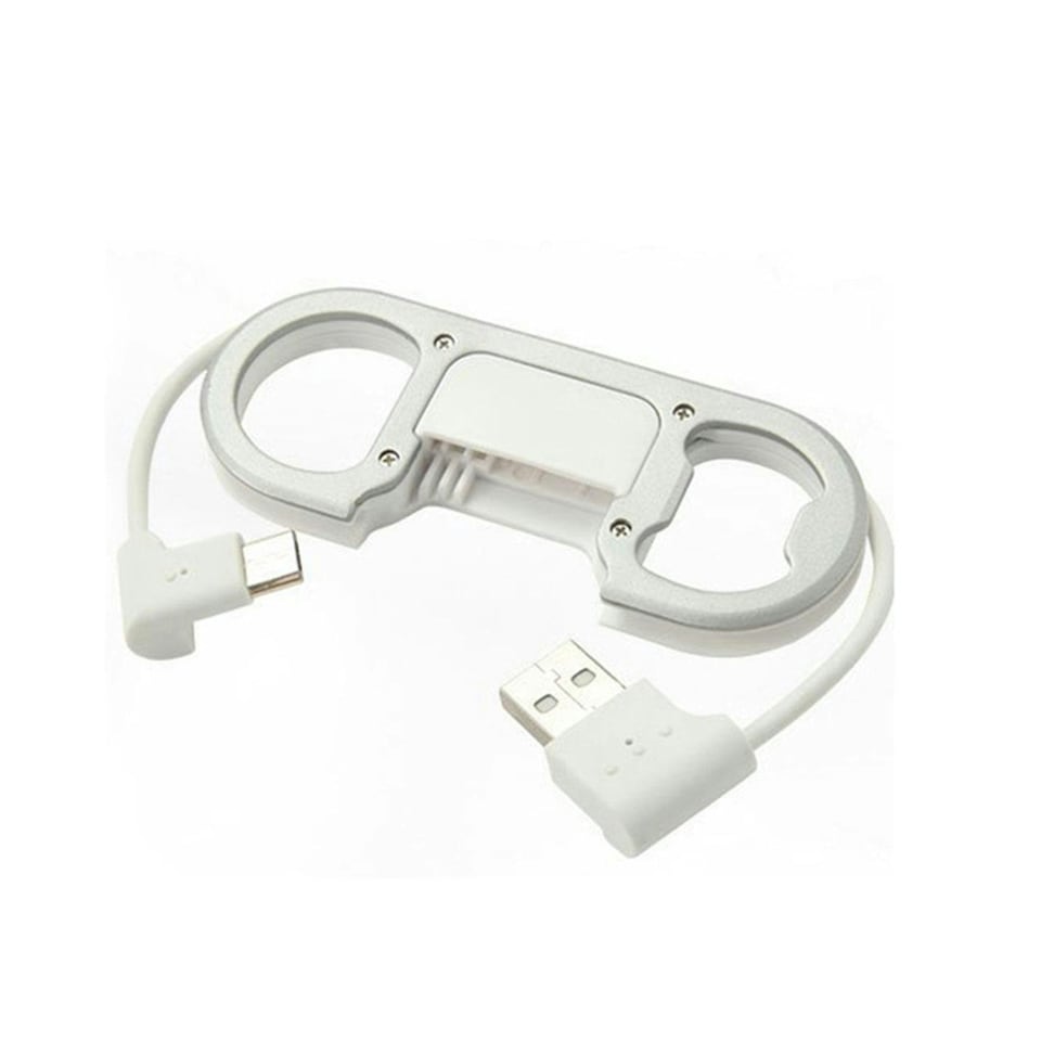image 1 of Cable with Bottle Opener 8Pin iPhone, White