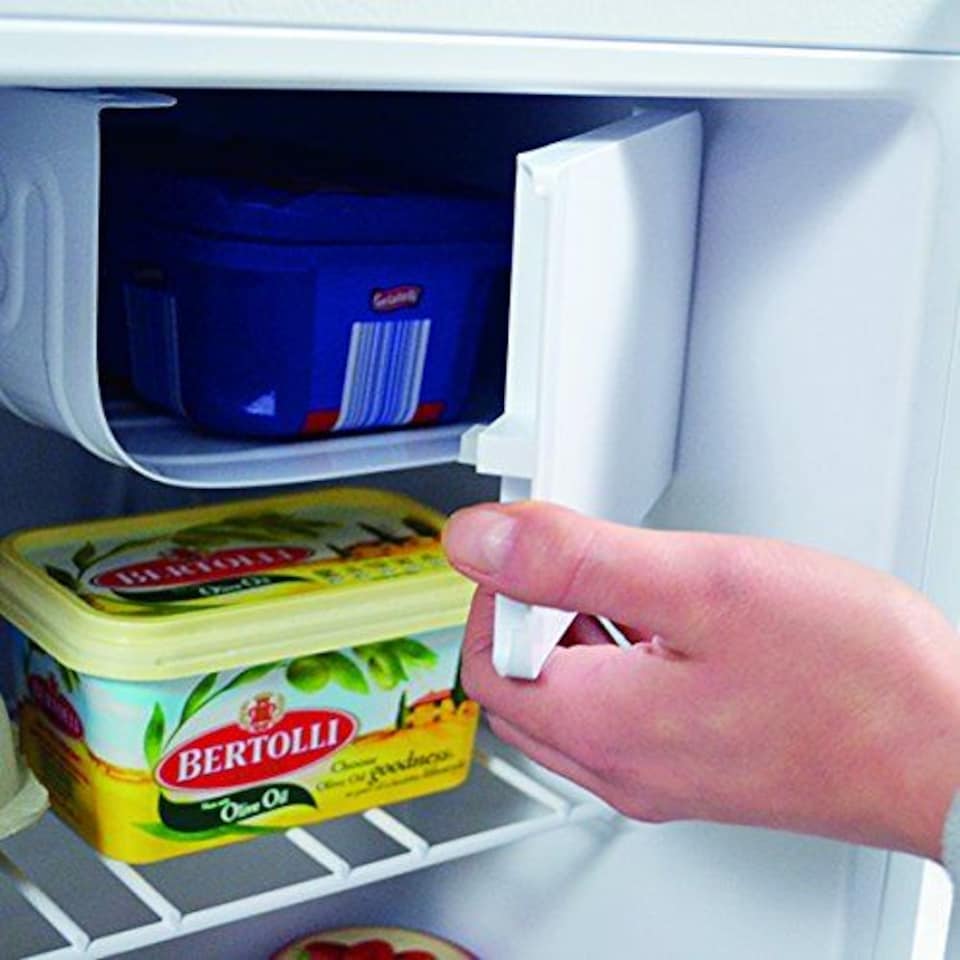 image 1 of Igenix IG3711 Counter Top Fridge with Lock, 47 Litre, White