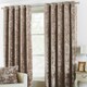 image 1 of Paoletti Verona Crushed Velvet Oyster Eyelet Curtains 168 x 183cm Multi