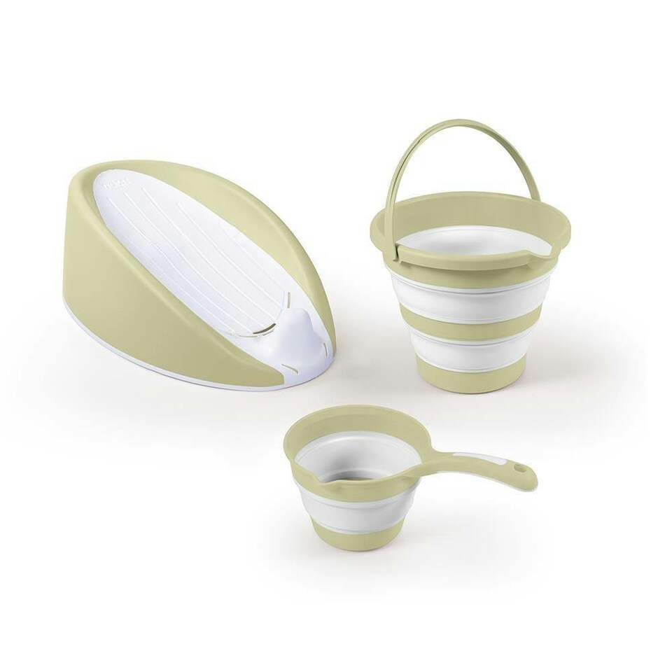 Dolu Triple Baby Bath Set - Green