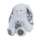 image 3 of Newcastle United FC Rabbit Plush Teddy Bear - White/Grey - One Size