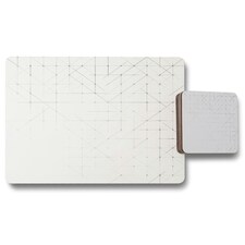 Simple Geometric (Placemat & Coaster Set)