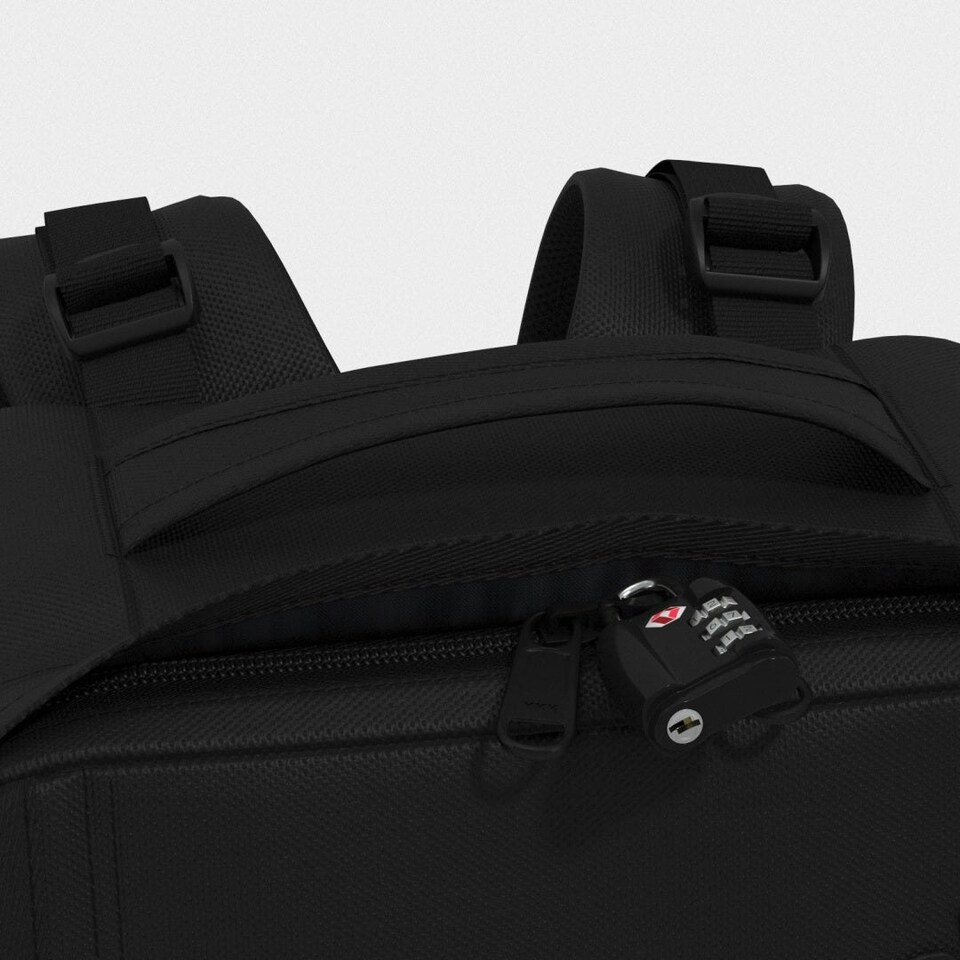 image 1 of Military Backpack 28L Absolute Black Black