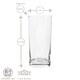 image 3 of LAV Liberty Highball Glasses - 295ml - Clear - Pack of 6 Clear