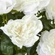 image 2 of Large Peony Plant in Pot - Plastic - L46 x W46 x H71 cm - White