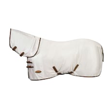Weatherbeeta Comfitec Tyro Combo Neck Horse Fly Rug - White/Green/Burnt Orange - 4´