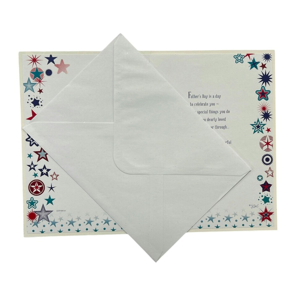 image 1 of To My Partner Star Burst Design Father's Day Card