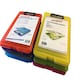 image 5 of Pack of 12 Assorted Colour A4 Clipboard Box Files