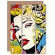 image 1 of Woman Comic Book Strip Pop Wife Birthday Card