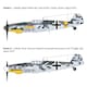 image 3 of Italeri Messerschmitt Bf 109 G-6 WWII Aces Military Aircraft Model Kit Scale 1-72