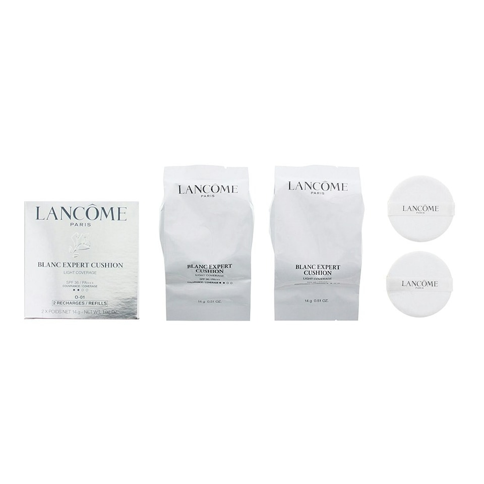 Lancôme Blanc Expert Cushion Light Coverage SPF36 / PA+++ 2 Refills O-01 Foundation 28g N/A