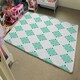 image 4 of Green uncommon boho chic summer design (Rug) Green | Large: 140x200cm