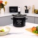 image 2 of Hamilton Beach 'The Mighty Mini' 1.8L Black Slow Cooker
