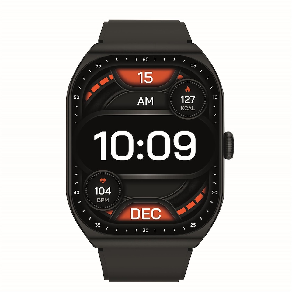 image 1 of Daewoo CNX Plus Smartwatch AMOLED Display, Calls & Fitness Tracking - Black