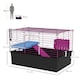 image 7 of PawHut Small Animal Cage, Rabbit Guinea Pig Hutch, Pet Playhouse