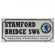 image 1 of Chelsea Nostalgia Metal Street Sign - Silver/Black - One Size