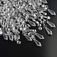image 5 of CGC LIZA Large Crystal & Chrome Ceiling Pendant Shade | Silver | Silver | Large