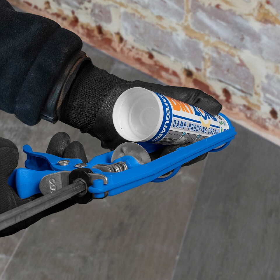 image 1 of Dryzone Damp Proofing Cream Kit: 24m Coverage (9" Wall) - BBA Approved Rising Damp Treatment - DPC Injection