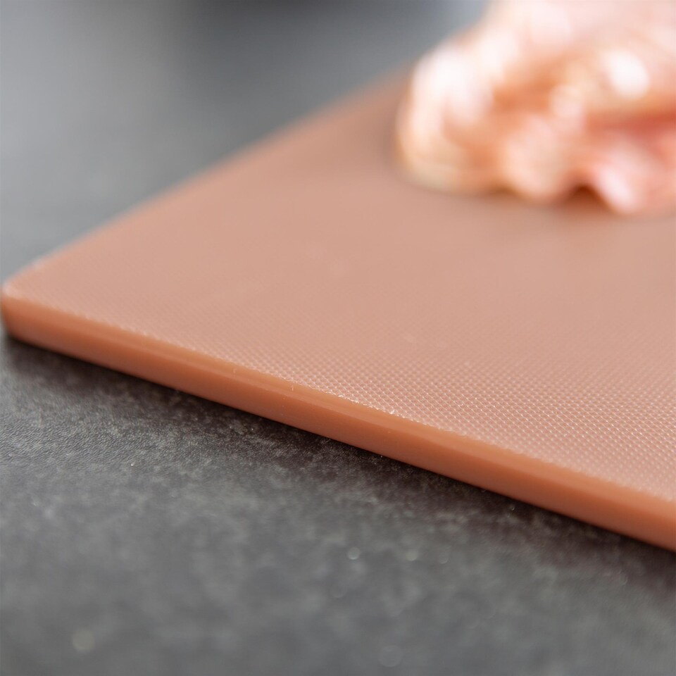 image 1 of Argon Tableware Plastic Chopping Board - 45cm x 30cm - Brown | Brown | Brown