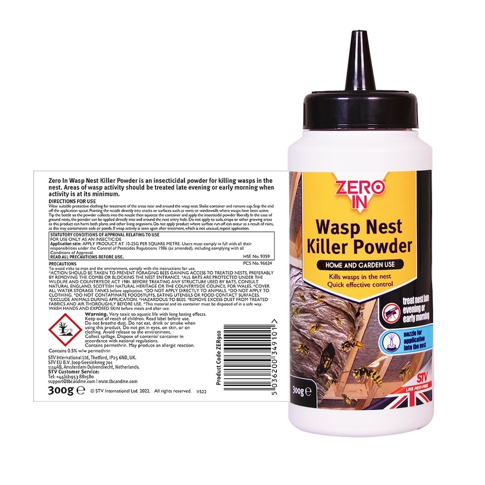 image 1 of Zero In Wasp Nest Killer Powder - 300g