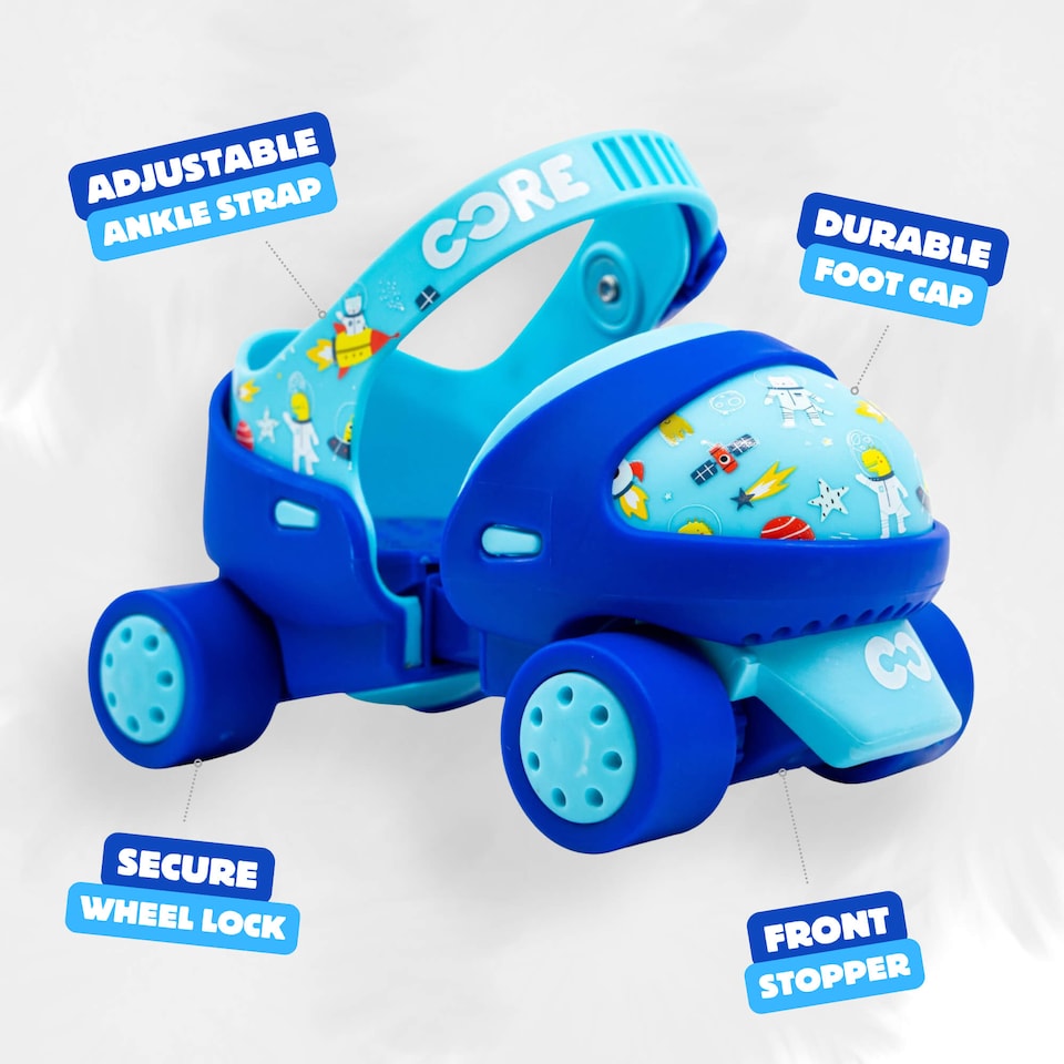 image 1 of CORE Kids Stomp & Roll Adjustable Learner Skate