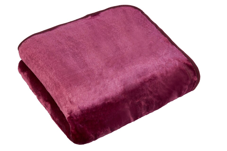 Dyed Mink Faux Fur Polyester Super Soft Cosy Plain Throw
