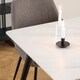 image 6 of Wicklow Ceramic Dining Table in White