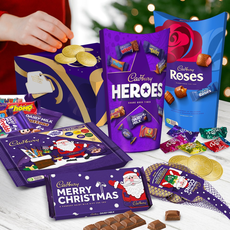 image 1 of Cadbury Christmas Chocolate Combination Hamper