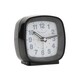 image 3 of Hometime Cushion Shape Alarm Clock Sweep/Cres Black Black