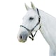 image 1 of Kincade Leather Rope Headcollar - Hunter Green/Brown - Full
