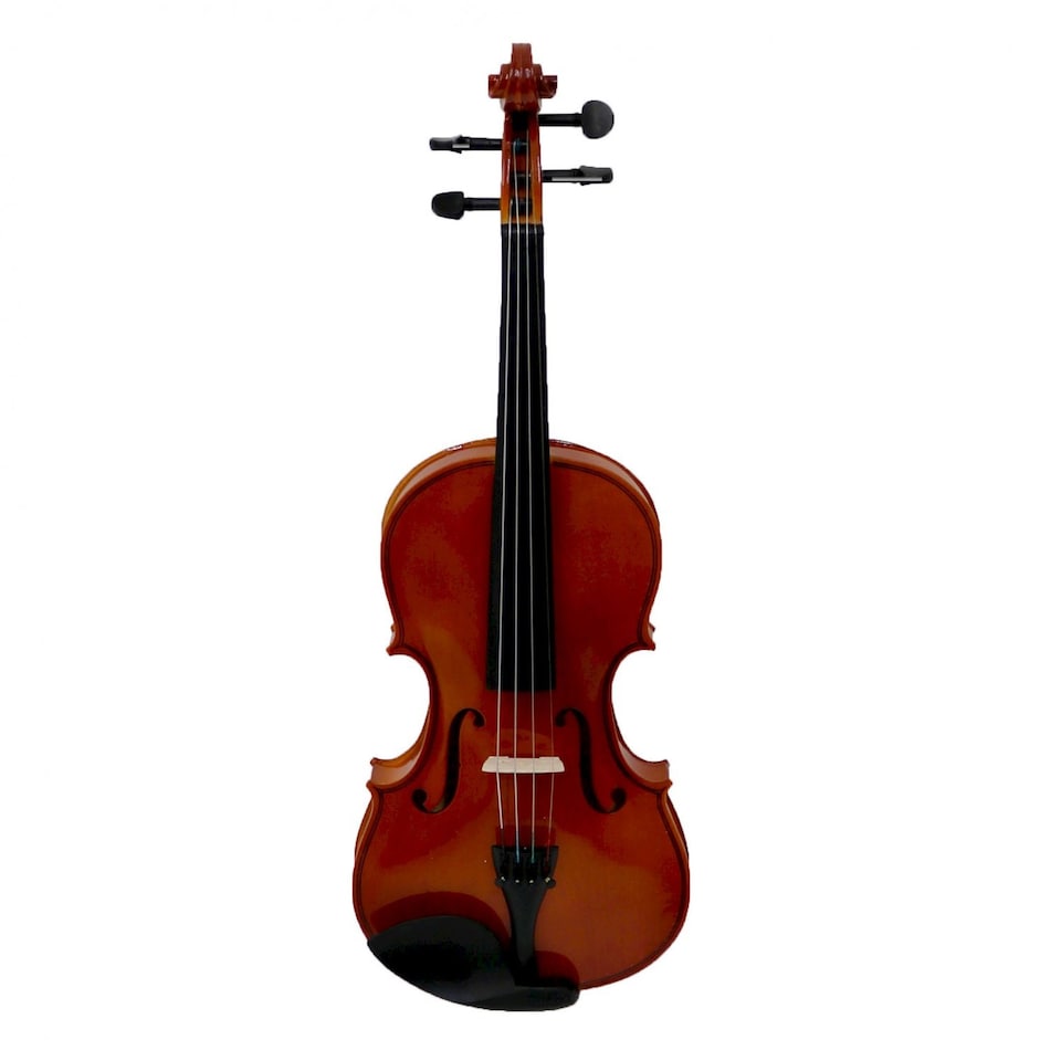image 1 of Full Size Acoustic Violin Set With Case, Bow & Rosin