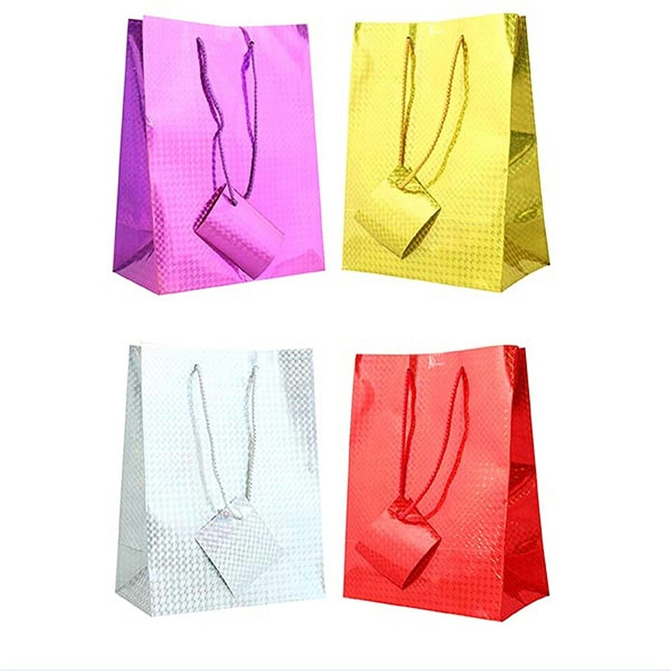 image 1 of Single Holographic Large Gift Bag
