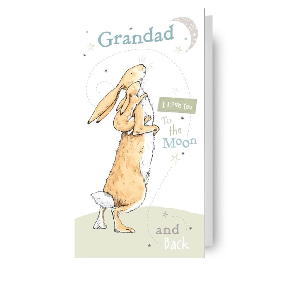 image 1 of Guess How Much I Love You 'Grandad' Birthday Card