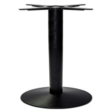 Black cast iron dome table base - Medium 1080 mm Black