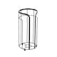 image 3 of Showerdrape Dante Black Spare Toilet Roll Holder | Black | 1