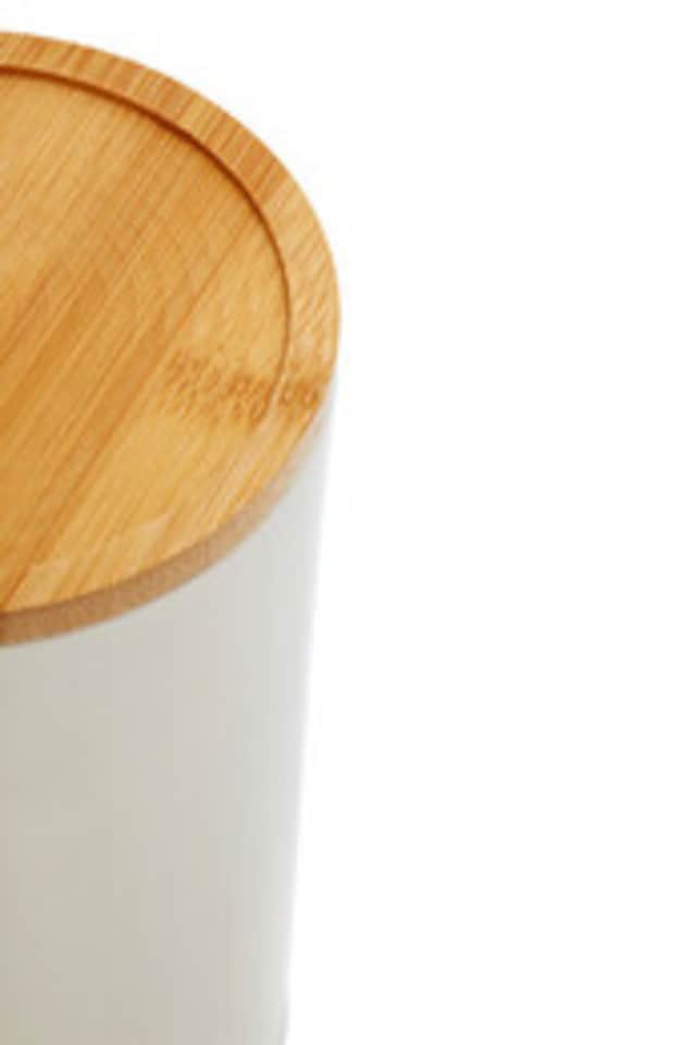 image 1 of Fenwick Cream Large Stoneware Canister