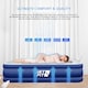 image 6 of Get Fit Air Bed With Built In Electric Pump - Premium King Size - Blow Up Bed With 2 X Free Pillows - Elevated Inflatable Air Mattress | Blue | Navy / White | 1