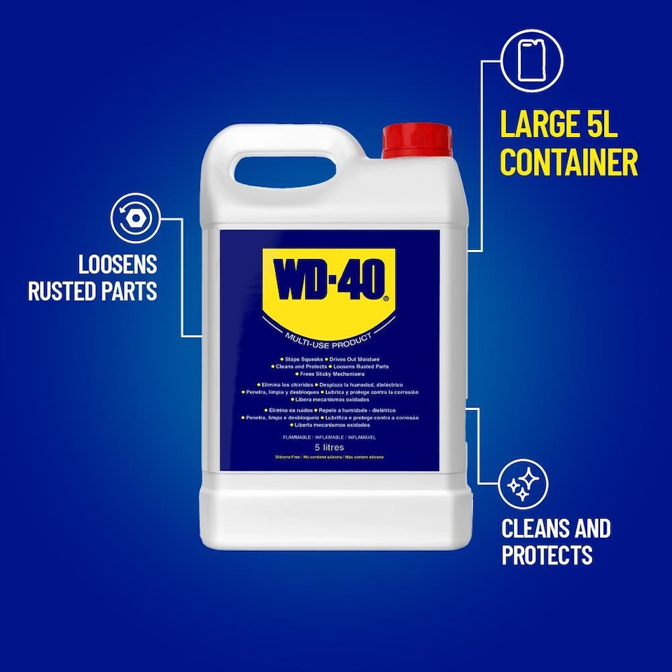image 1 of WD-40 Specialist Contact Cleaner 400ml & Multi-Use Lubricant 5L