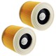 image 1 of SPARES2GO Cartridge Filter for Karcher MV2 NT27/1 Wet & Dry Vacuum Cleaners (Pack of 2)