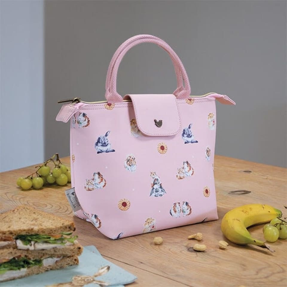 image 1 of Wrendale Designs 'Piggy In The Middle' Lunch Bag