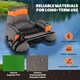 image 5 of COSTWAY Inflatable Fishing Float Tube Portable Fishing Boat w/ Shoulder Straps