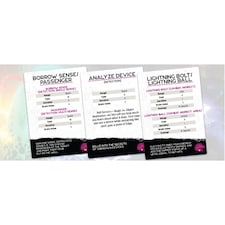 Shadowrun: Mobile Grimoire Spell Cards