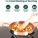 image 3 of Triply Stainless Steel Saute Pan 24cm, Nonstick 3-Layer Construction, Induction Compatible, with Steel Lid