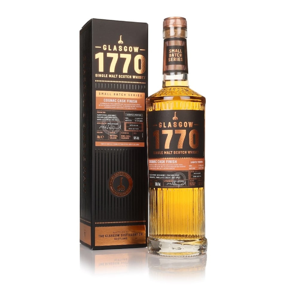 image 1 of Glasgow 1770 Cognac Cask Finish - Batch 2 Lightly Peated