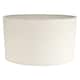 image 1 of Contemporary and Stylish Soft Cream Linen Fabric Oval Lamp Shade - 30cm Width | Cream | Cream | 1