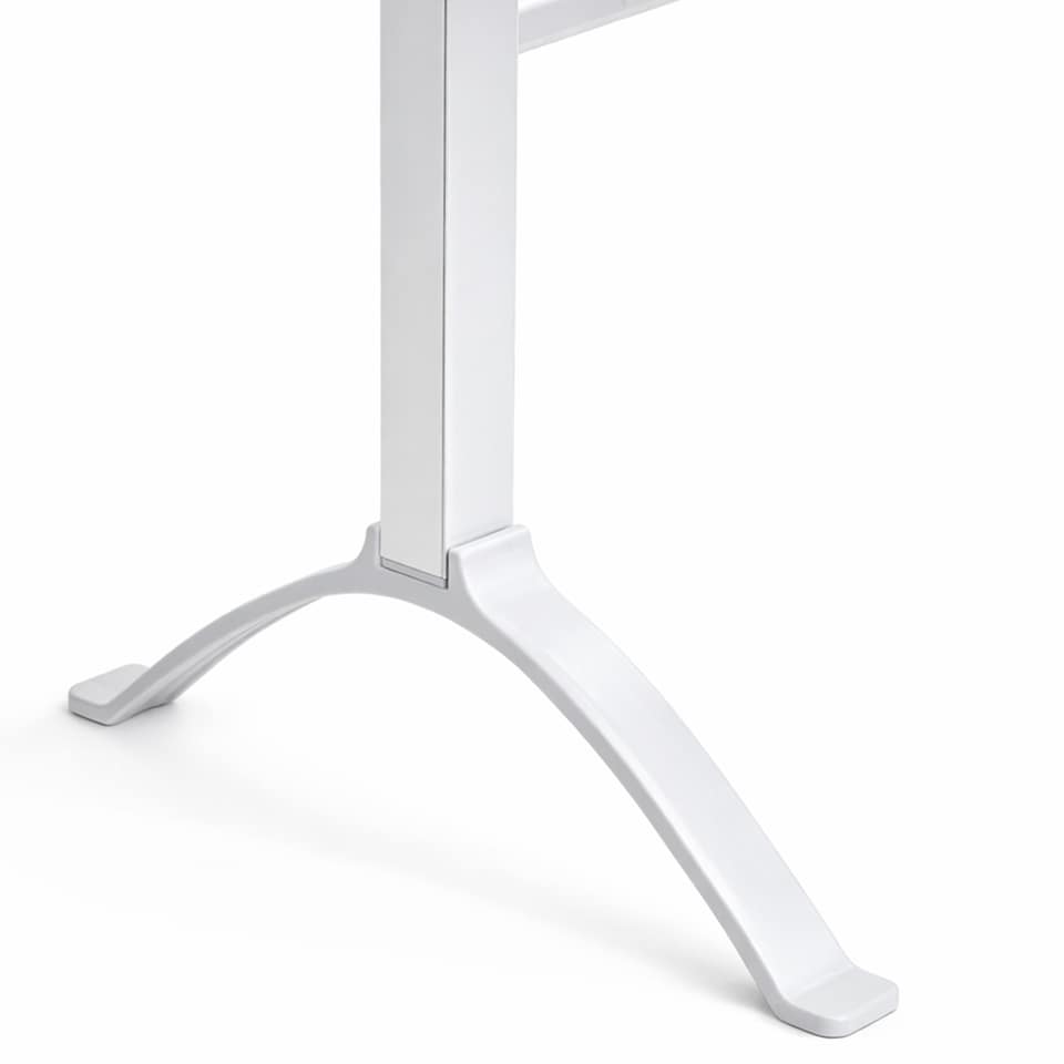 image 1 of Portable Aluminium Electric Towel Rail Warmer with 6 Heated Bars