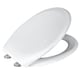 image 1 of Showerdrape Granada White Quick Release Soft Close Toilet Seat